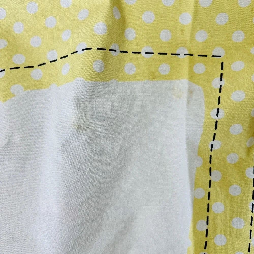 Pottery Barn Kids 100% Cotton Shower Curtain with Animal Appliqués